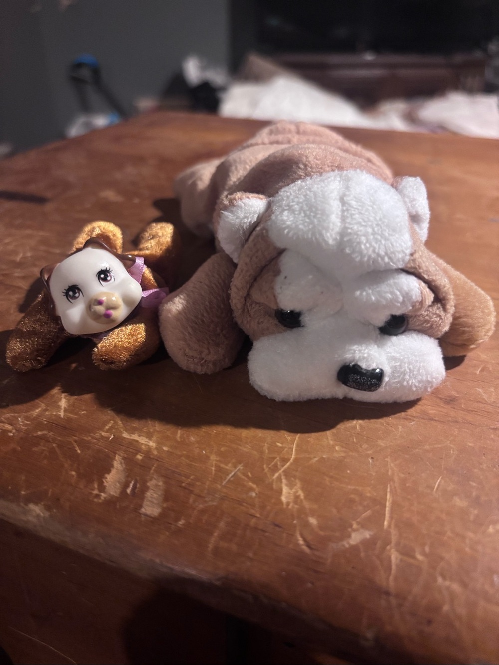 vintage Ty Beanie Baby Wrinkles the Bulldog released in 1996